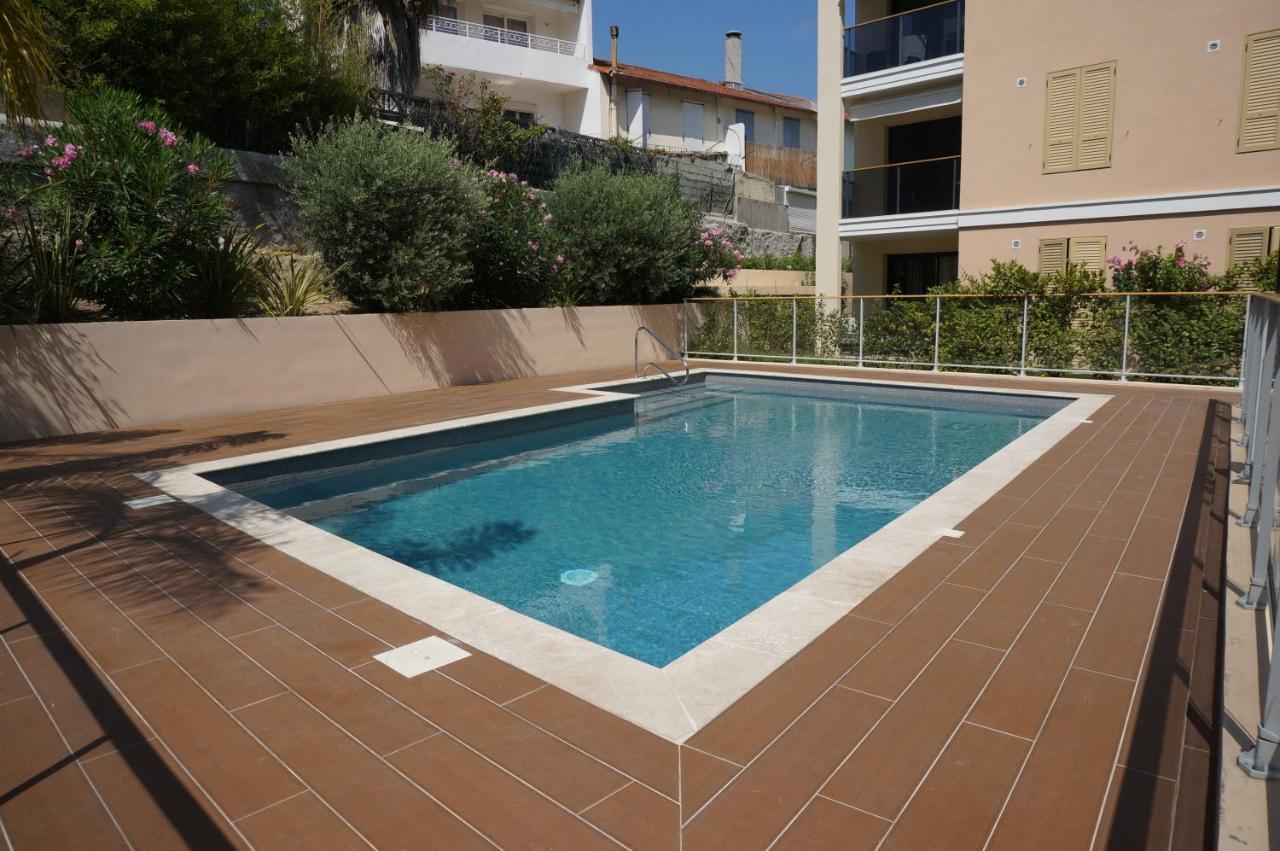 Palm Beach Apartment With A Pool In The Residence 戛纳 外观 照片